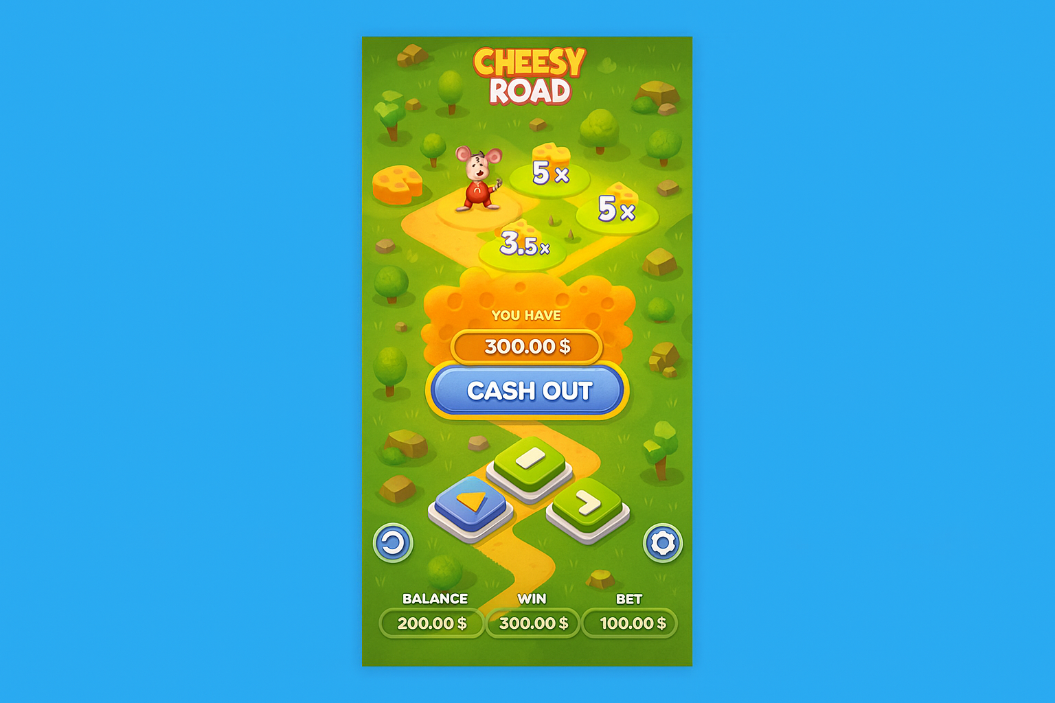 Cheesy Road preview